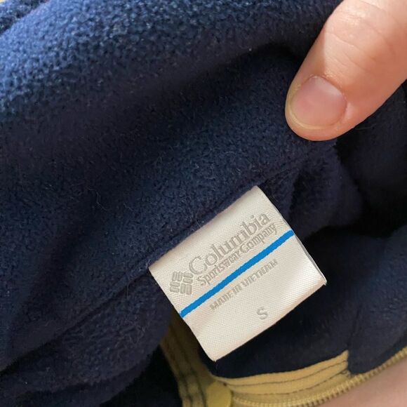 Columbia Notre Dame Fighting Irish Fleece Zip Up Jacket - Picture 2 of 4